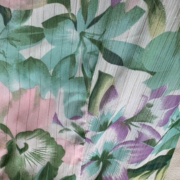 Floral One-Shoulder Dress 2/3X - Picture 4 of 14